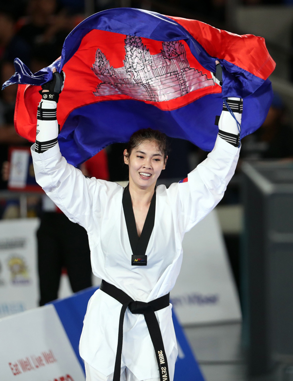 Campuchia hướng đến huy chương vàng Karate ở Sea Games