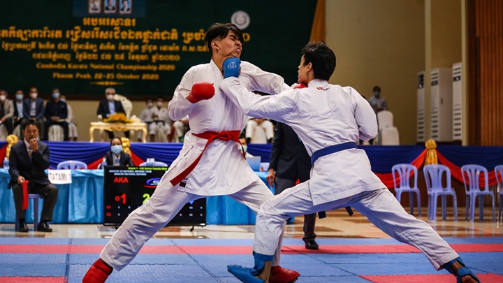 Campuchia sẽ là đối thủ đáng gờm nhất trong Karate