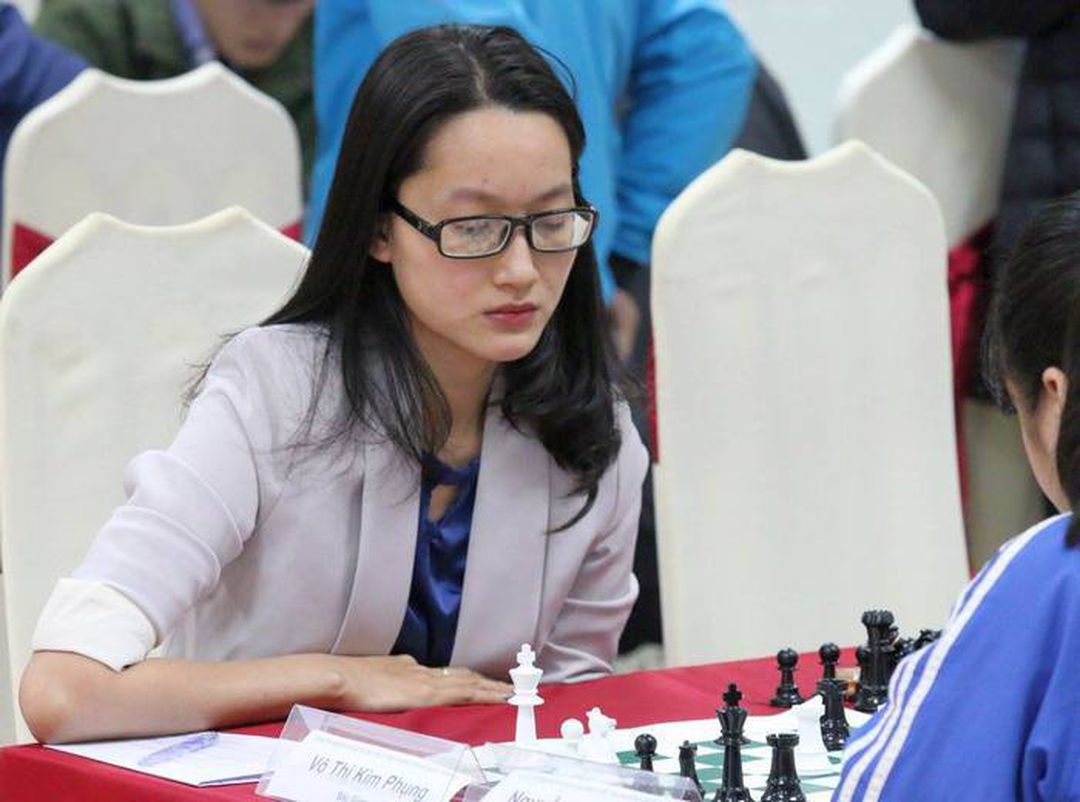 Võ Thị Kim Phụng vận động viên nữ tài sắc môn cờ vua