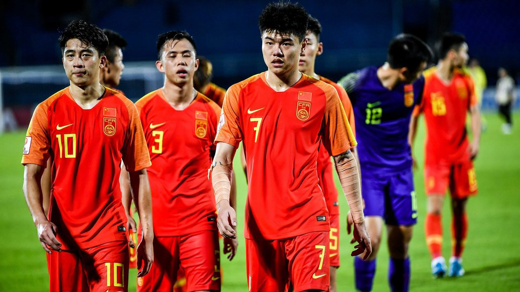 Đội tuyển Trung Quốc thất bại liên tiếp tại các giải đấu quốc tế