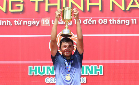 Lý Hoàng Nam vô địch trong hạng mục đơn nam