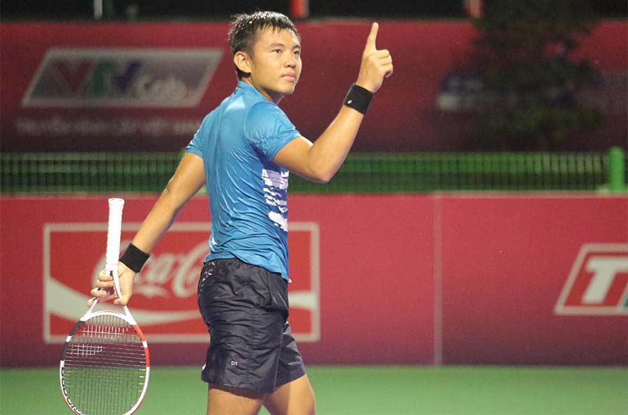 Lý Hoàng Nam chứng tỏ sức mạnh là tay vợt số 1 Việt Nam